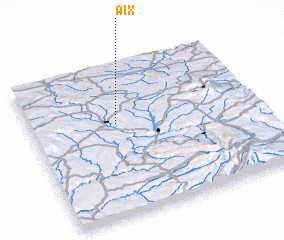 3d view of Aix