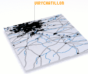 3d view of Viry-Châtillon