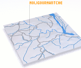 3d view of Moli Gourmantché