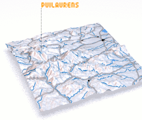 3d view of Puilaurens