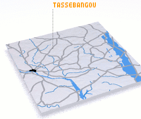 3d view of Tassé Bangou