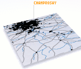 3d view of Champrosay