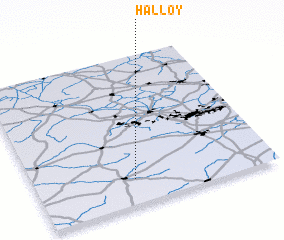 3d view of Halloy