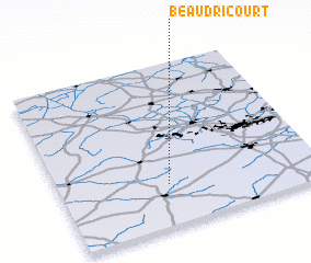 3d view of Beaudricourt