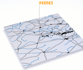 3d view of Pernes
