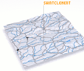 3d view of Saint-Clément