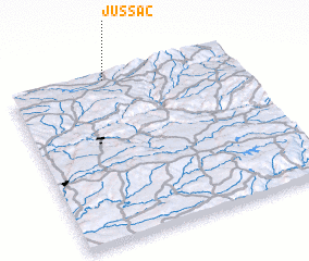 3d view of Jussac