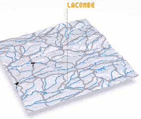 3d view of La Combe