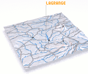 3d view of La Grange