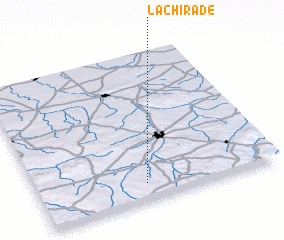 3d view of La Chirade