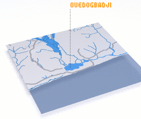 3d view of Ouédo-Gbadji