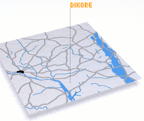 3d view of Dikoré