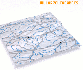 3d view of Villarzel-Cabardès