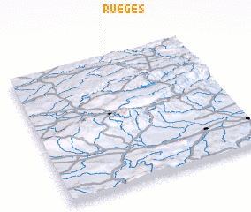 3d view of Ruèges