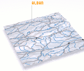 3d view of Alban