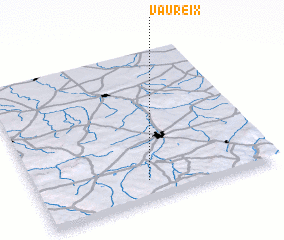 3d view of Vaureix