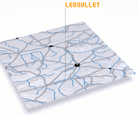 3d view of Le Roullet