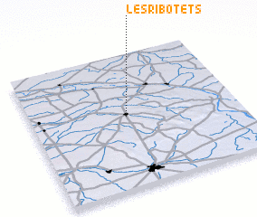 3d view of Les Ribotets