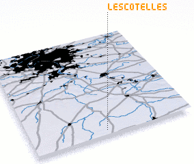 3d view of Les Côtelles