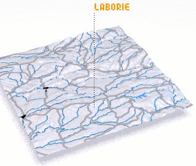 3d view of La Borie