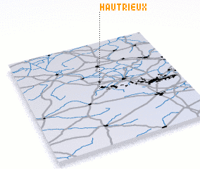 3d view of Haut Rieux