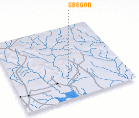 3d view of Gbégon