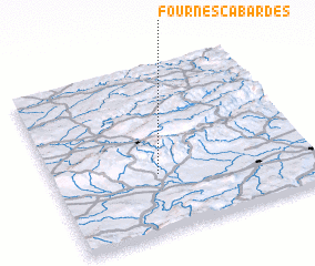 3d view of Fournes-Cabardès