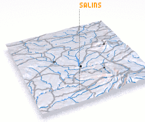 3d view of Salins