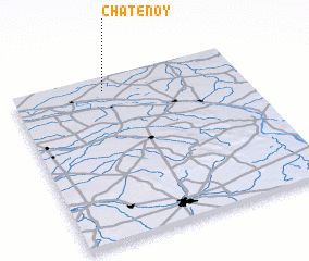 3d view of Châtenoy