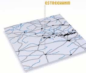 3d view of Estrée-Wamin