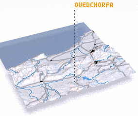 3d view of Oued Chorfa