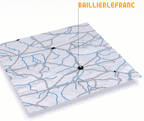 3d view of Baillier-le Franc