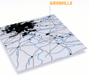 3d view of Gironville