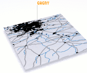 3d view of Gagny