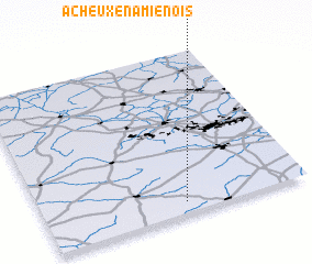 3d view of Acheux-en-Amiénois