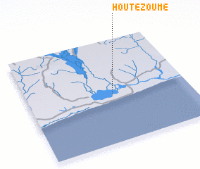 3d view of Houtézoumè