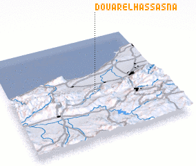 3d view of Douar el Hassasna