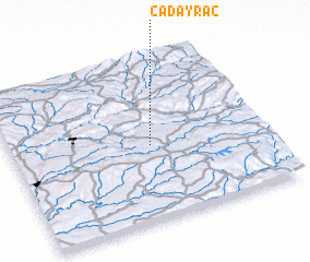3d view of Cadayrac