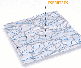 3d view of Les Boutets