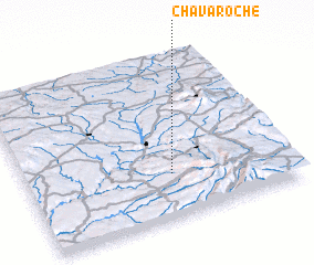 3d view of Chavaroche