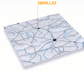 3d view of Sarolles