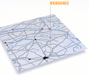 3d view of Beauvais