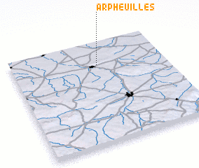 3d view of Arpheuilles