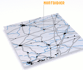 3d view of Montdidier