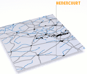 3d view of Hénencourt