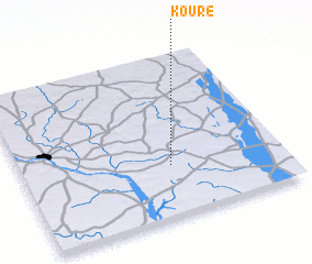 3d view of Kouré