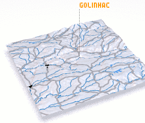 3d view of Golinhac