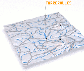 3d view of Farrérolles