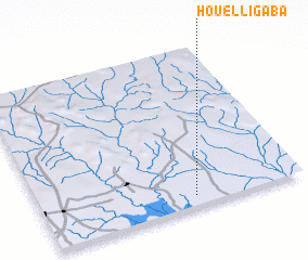 3d view of Houelli-Gaba