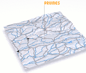 3d view of Pruines